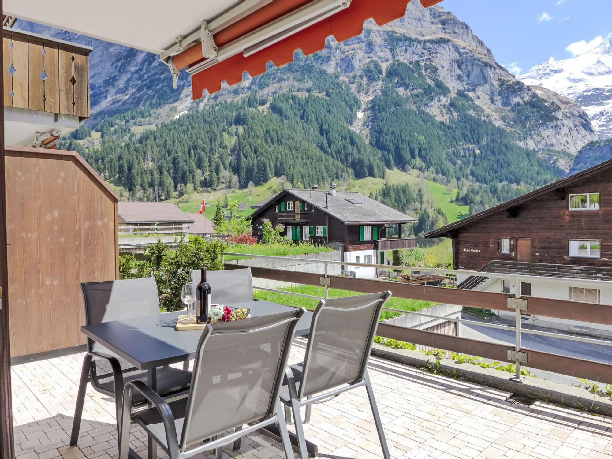Apartment Chalet Almis-Boedeli-2 By Interhome 그린델발트 외부 사진